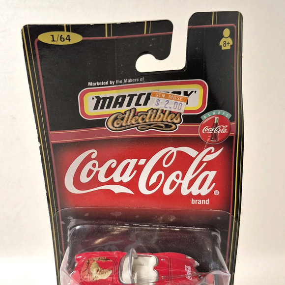 Vintage Matchbox Collectibles Coca-Cola 1957 Corvette Convertible 1:64 Diecast - Picture 2 of 9